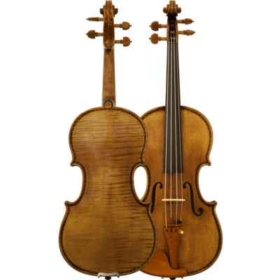 Maple Leaf Strings Hellier Strad Intermediate Violin with Case
