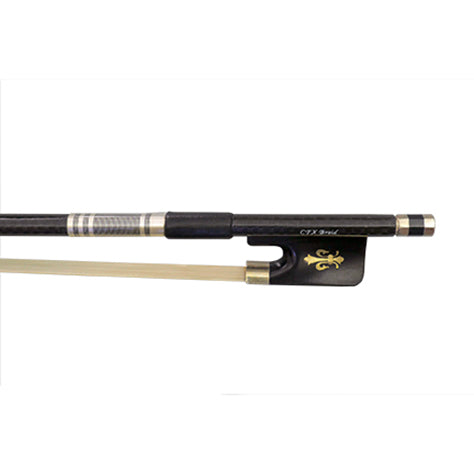 GVC CFX BRAIDED VIOLA BOW – BLACK