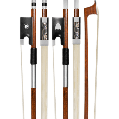 Maple Leaf Strings PERNAMBUCO, NICKEL MOUNT violin bows