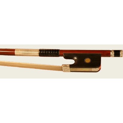 GVC H.LUGER MASTER CELLO BOW – CARVED STERLING