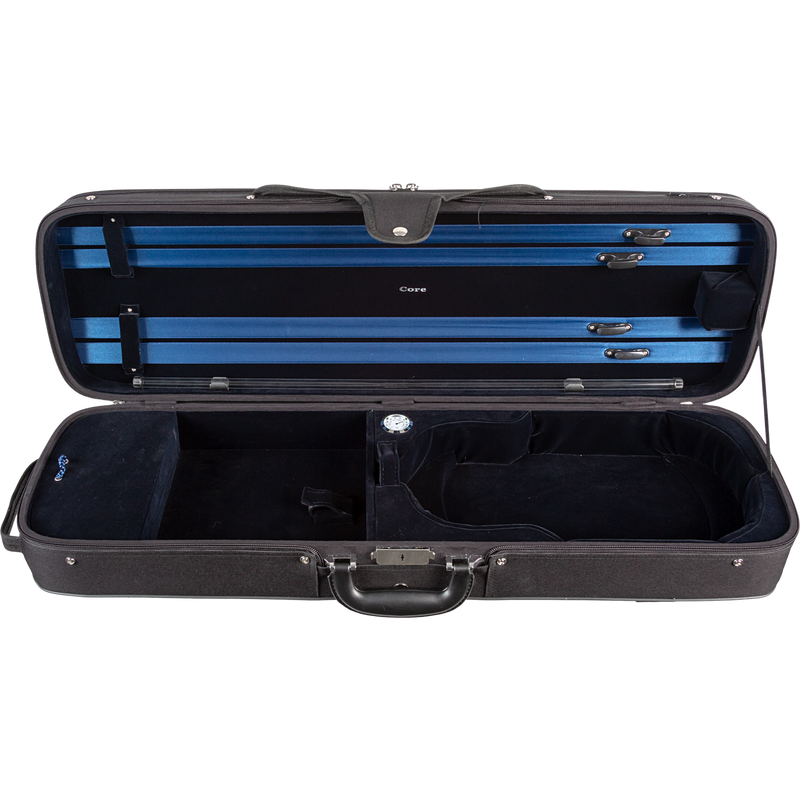 Howard Core CC498 - Oblong Violin Case - 100% Wood Shell