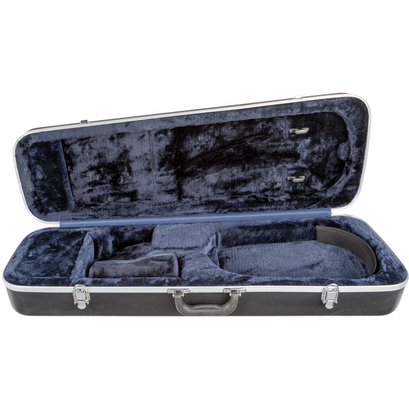 Howard Core CC400V-OBL - Economy Thermoplastic Oblong Viola Case