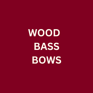 Wood Bass Bows