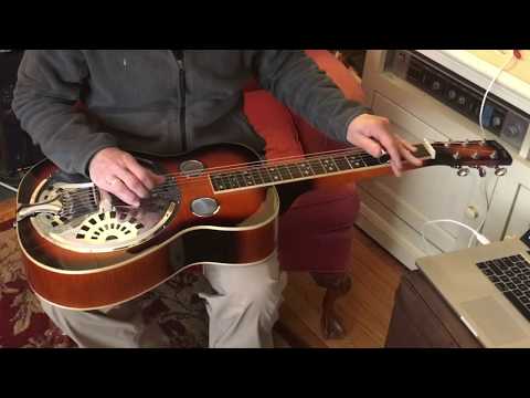 Gold Tone PBS-D: Paul Beard Signature-Series Squareneck Resonator Guitar Deluxe with Case