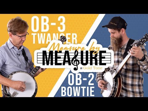Gold Tone Mastertone™ OB-3EF: 24-Fret Orange Blossom "Twanger" Pre-War Style Resonator Banjo with Case