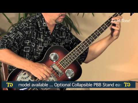 Gold Tone PBB: Paul Beard Signature-Series Resonator Bass Guitar with Case