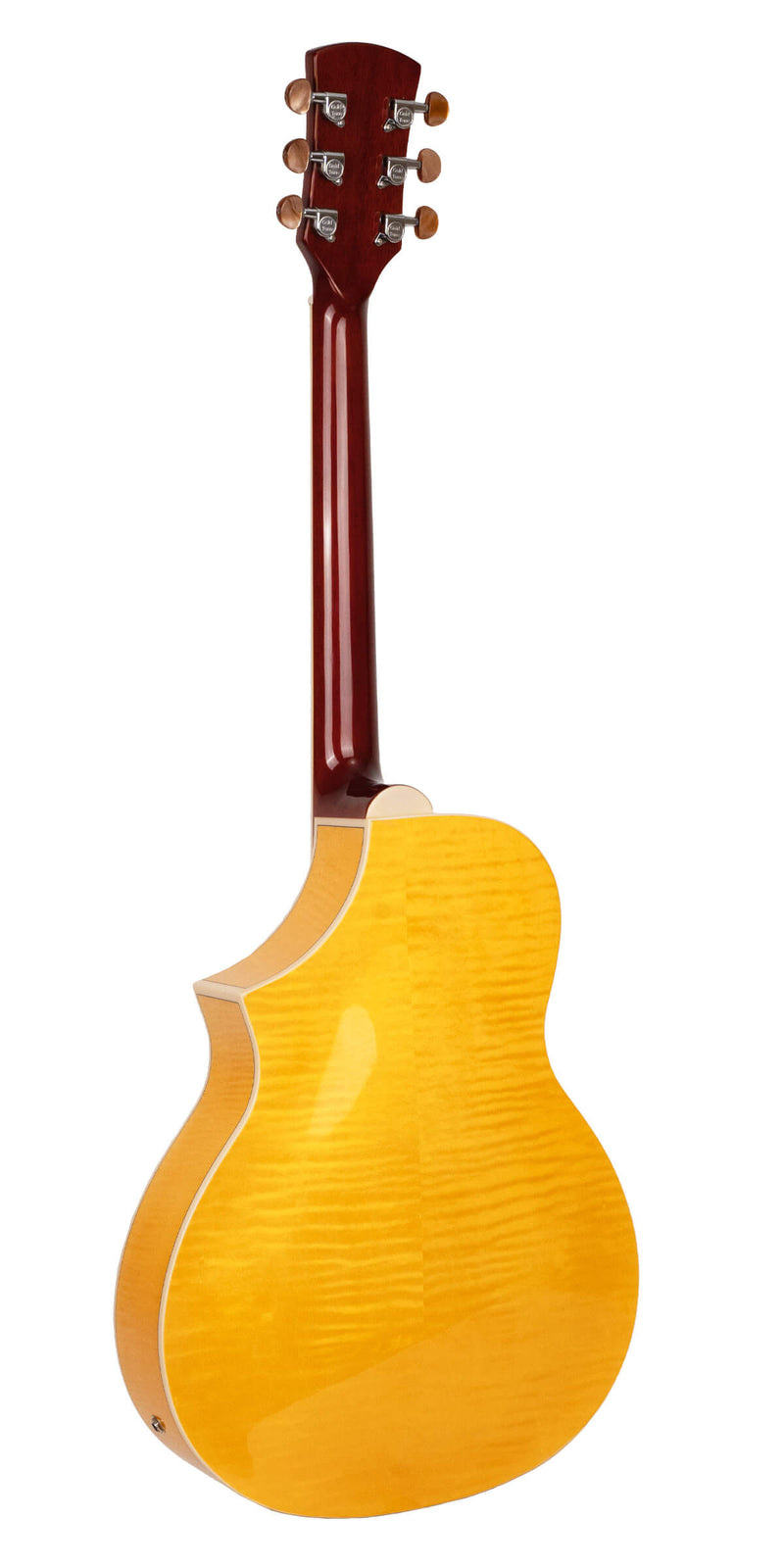 Gold Tone Mojo: Round-neck Resonator Guitar with Pickup and Case