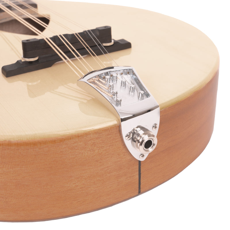 Gold Time Mandola: Traditional Irish Mandola with Pickup & Gig Bag