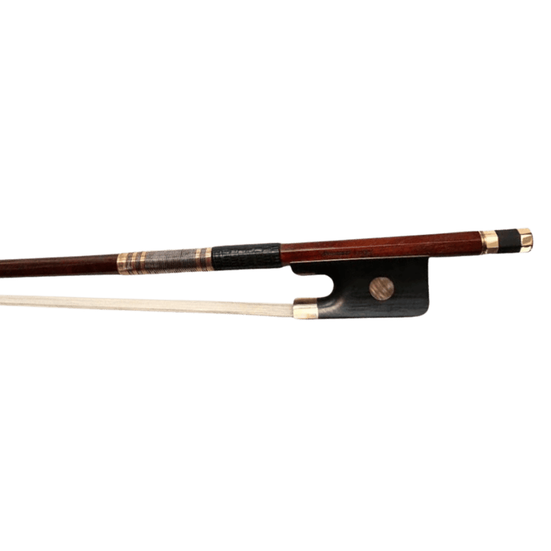 Hermann Luger Master Cello Bow – 14K Gold Mount