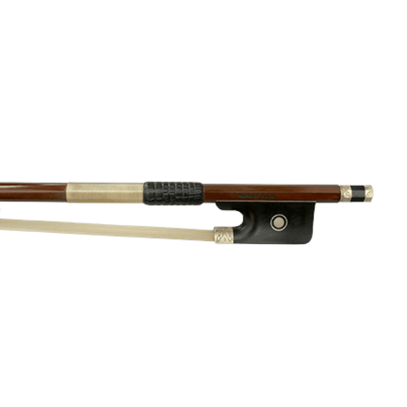 Hermann Luger Viola Master Bow – Carved Silver Mount