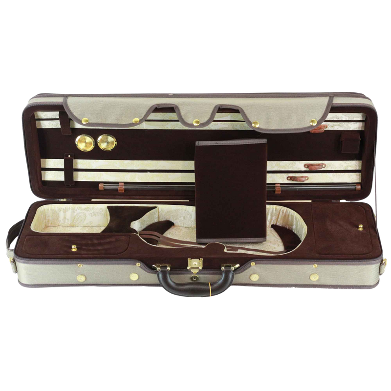 Silk-Lined Deluxe Lightweight Violin Case