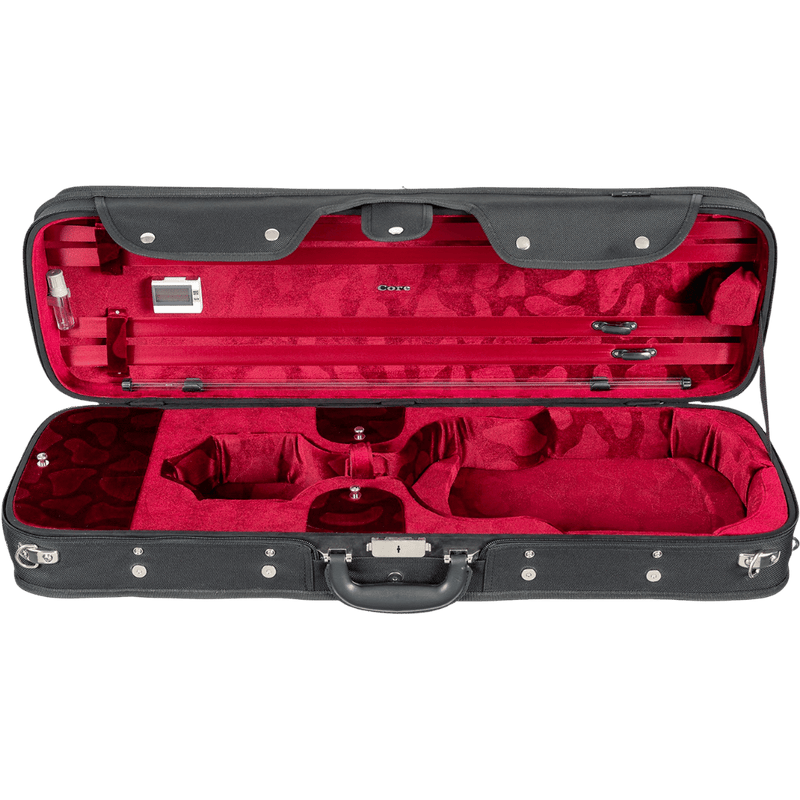 Howard Core CC540 Wood Shell Violin Case - Pressed Velvet Interior
