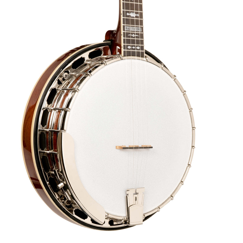 Gold Tone Mastertone™ OB-3EF: 24-Fret Orange Blossom "Twanger" Pre-War Style Resonator Banjo with Case