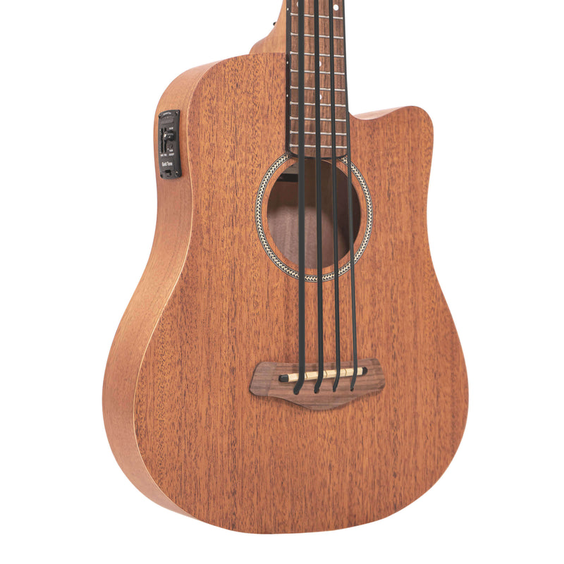 Gold Tone M-Bass 23-Inch Scale Acoustic-Electric MicroBass with Gig Bag