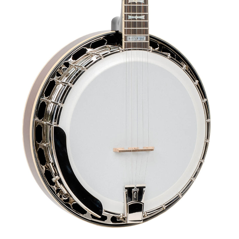 Gold Tone Mastertone™ OB-2AT: Archtop Bowtie Banjo with Case