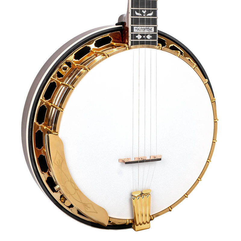 Gold Tone  Mastertone™ OB-Grandee: Orange Blossom Grandee Resonator Banjo with Case