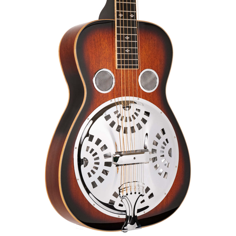 Gold Tone Mastertone™ PBS-M: Paul Beard Squareneck Solid-Mahogany Resonator Guitar with Case