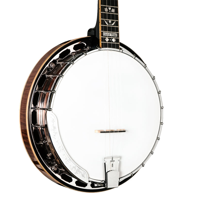 Gold Tone OB-250+: Orange Blossom Banjo with JLS #12 Tone Ring with Case