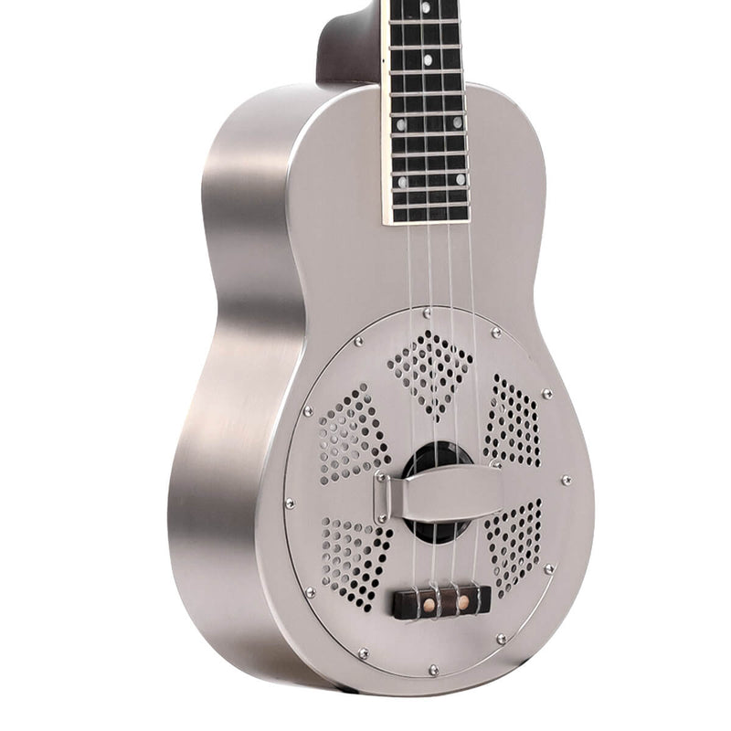 Gold Tone Resouke: Concert-Scale Metal Body Resonator Ukulele with Gig Bag