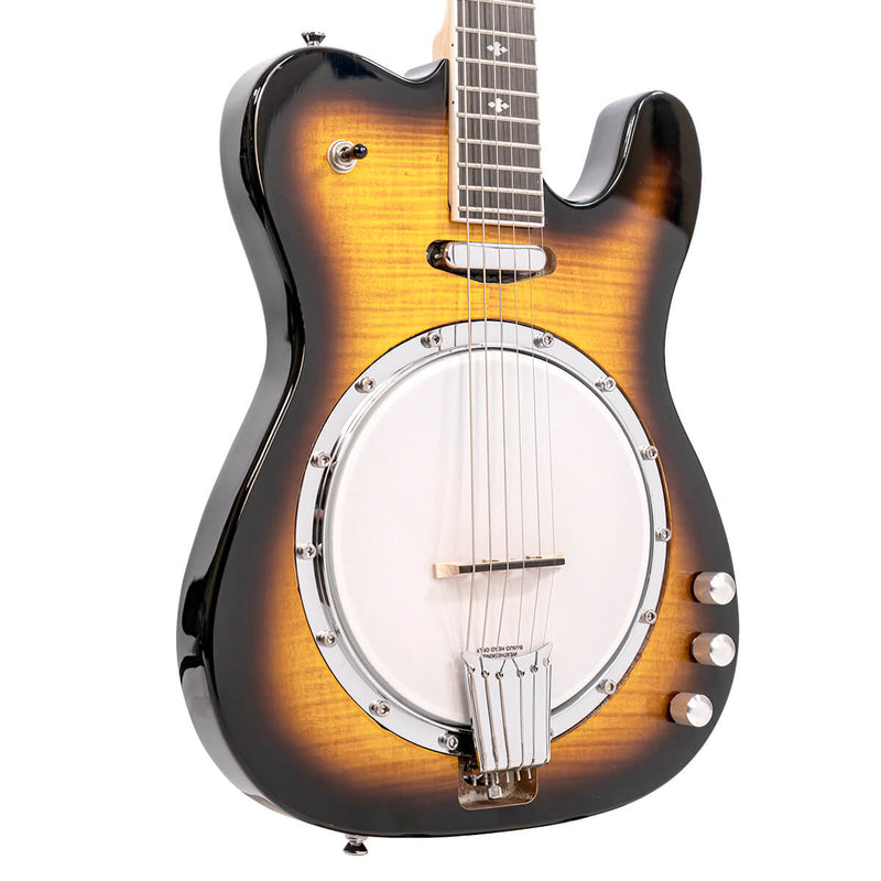 Gold Tone ES-Banjitar: Electric Banjitar with Hard Case