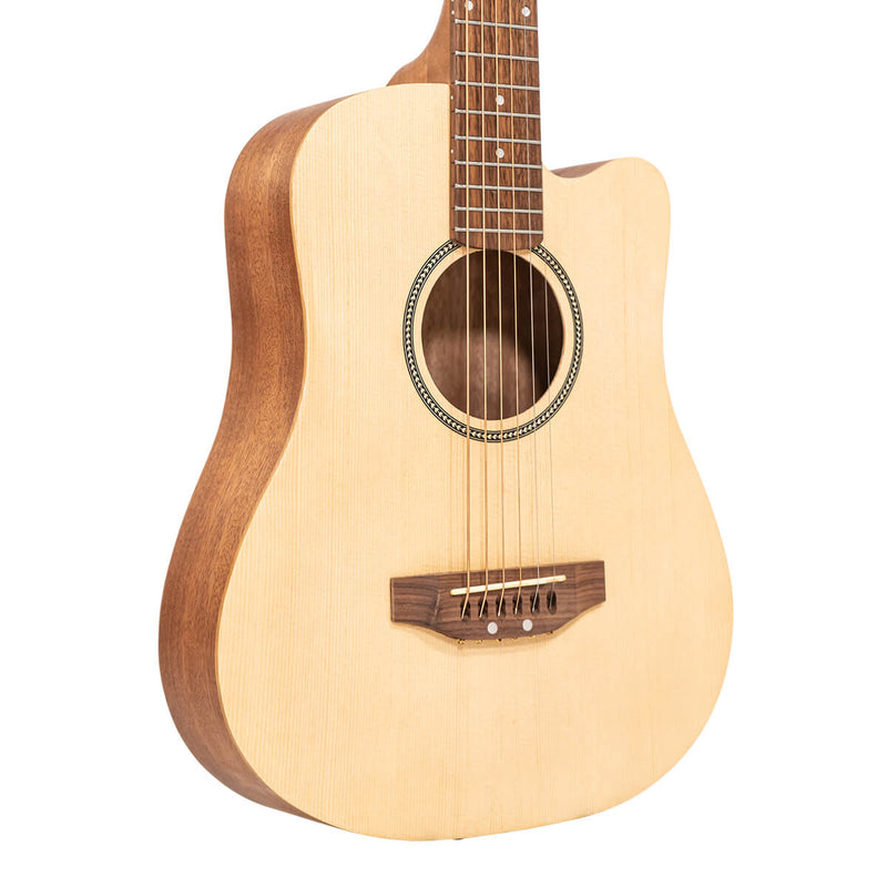Gold Tone M-Guitar: Acoustic-Electric Micro-Guitar with Gig Bag