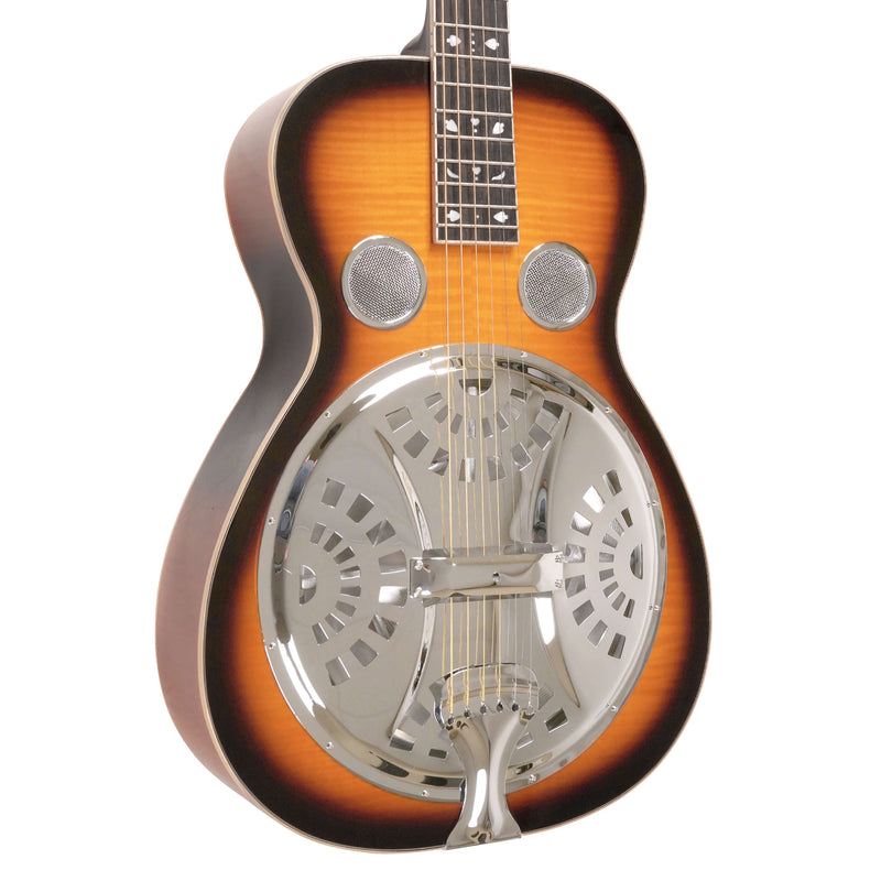Gold Tone PBR-D: Paul Beard Signature-Series Roundneck Resonator Guitar Deluxe with Case