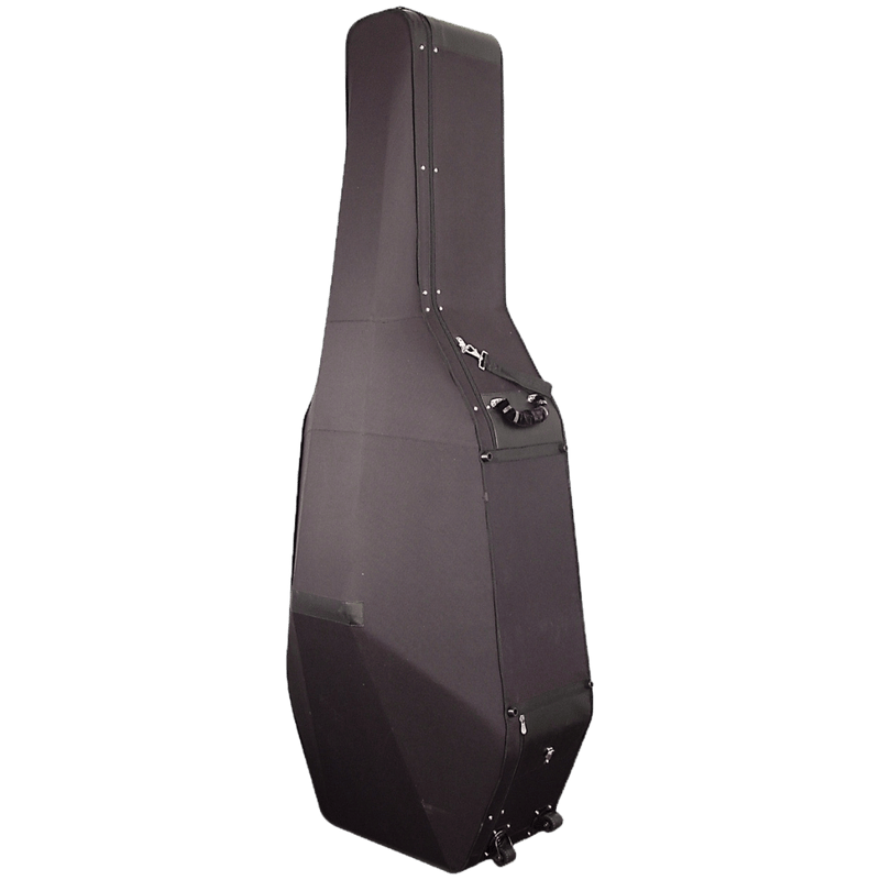 Howard Core CC4200B Wood Shell Double Bass Case with Wheels