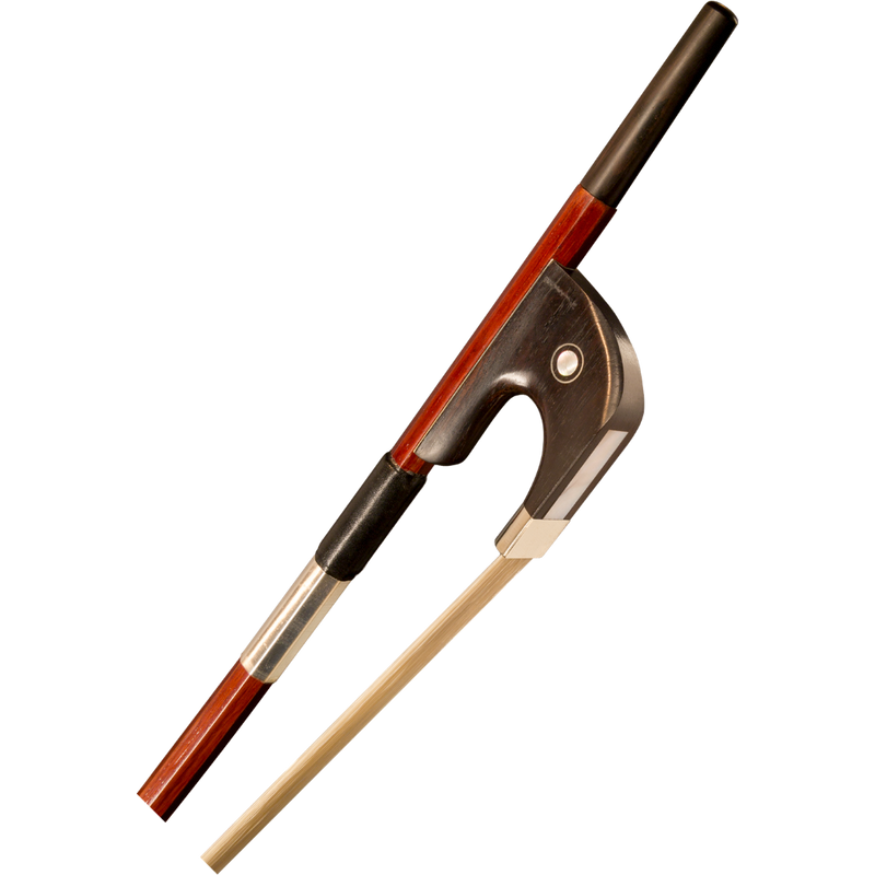 1085 Brazilwood Bass Bow – Silver Grip