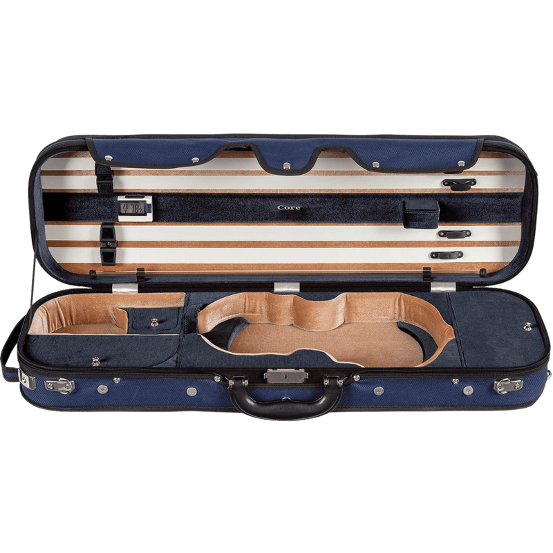 Howard Core CC535 Two-Tone Wood Shell Violin Case