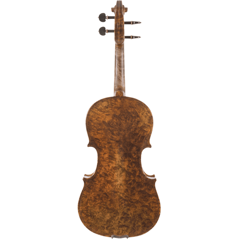 Maple Leaf Strings Burled Maple Intermediate Violin with Case