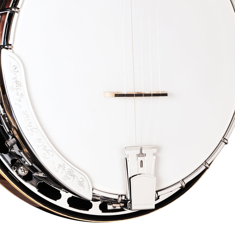 Gold Tone Mastertone™ OB-250+TP:Orange Blossom Banjo with JLS Tone Ring and Companion Block Rim with Case