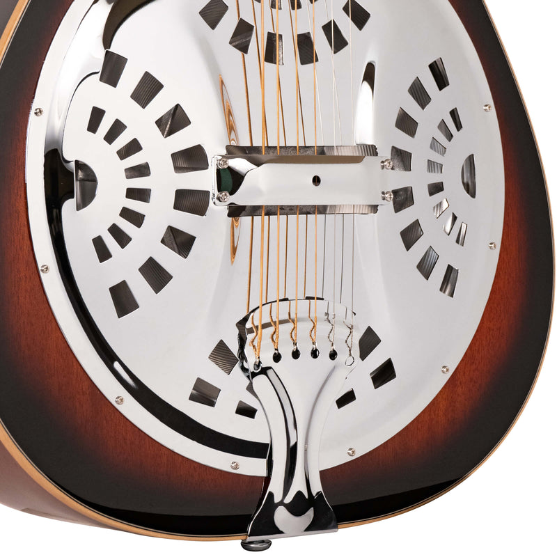 Gold Tone Mastertone™ PBS-M: Paul Beard Squareneck Solid-Mahogany Resonator Guitar with Case