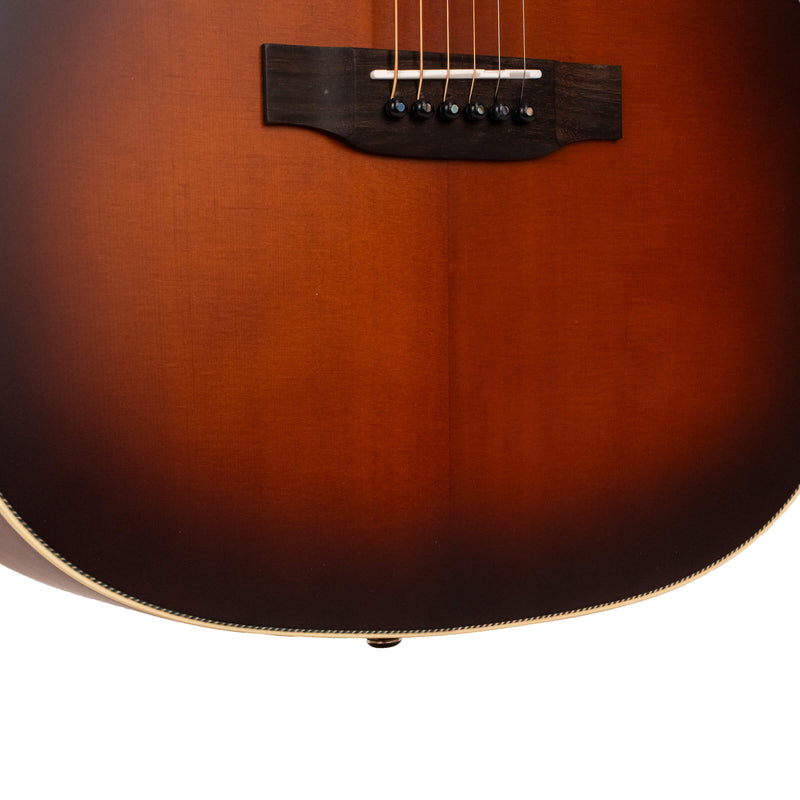 Gold Tone The Dread: Acoustic-Electric All Solid Wood Guitar with Bag - Satin Burst