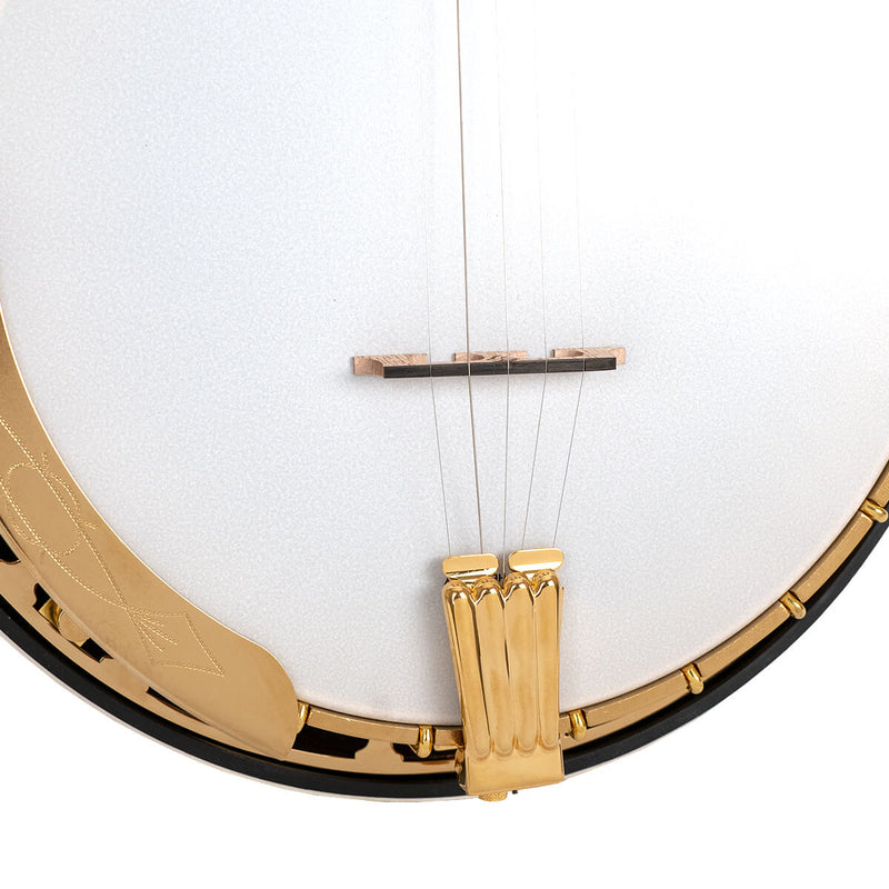 Gold Tone  Mastertone™ OB-Grandee: Orange Blossom Grandee Resonator Banjo with Case