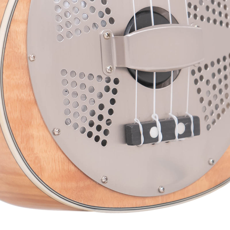 Gold Tone  ResoMaple-Tenor: Tenor-Scale Curly Maple Resonator Ukulele with Gig Bag