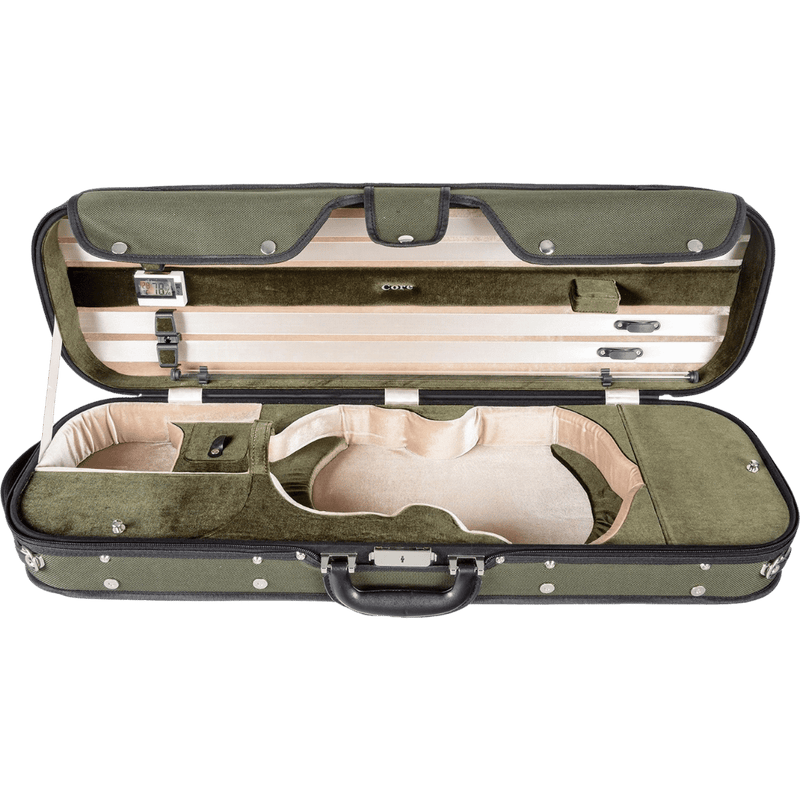 Howard Core CC535 Two-Tone Wood Shell Violin Case