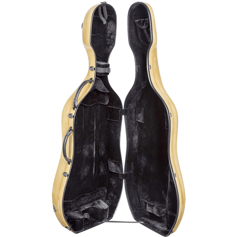 Howard Core CC4300 Fiberglass Cello Case with Wheels