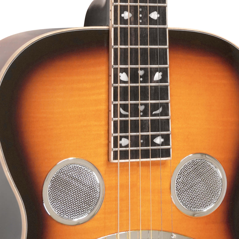 Gold Tone PBR-D: Paul Beard Signature-Series Roundneck Resonator Guitar Deluxe with Case