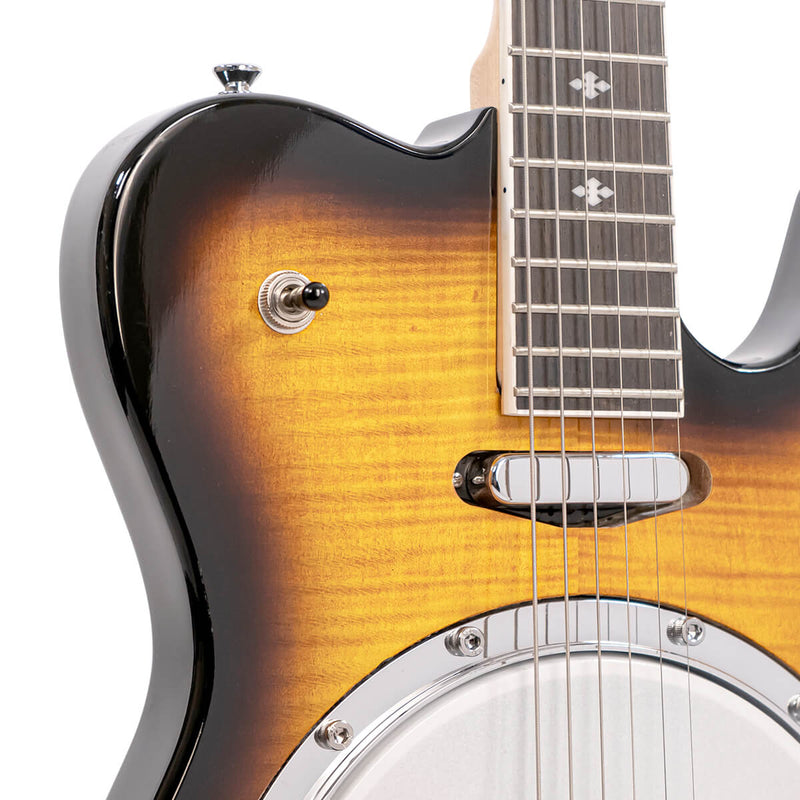 Gold Tone ES-Banjitar: Electric Banjitar with Hard Case