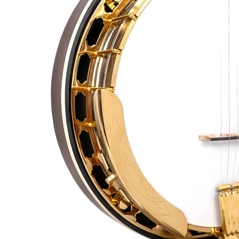 Gold Tone  Mastertone™ OB-Grandee: Orange Blossom Grandee Resonator Banjo with Case