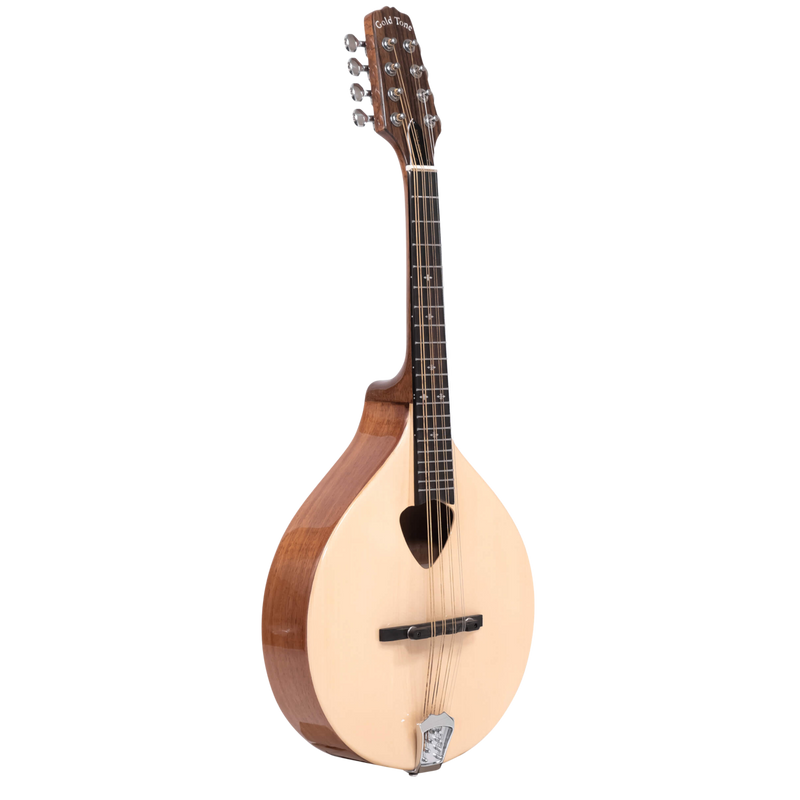 Gold Time Mandola: Traditional Irish Mandola with Pickup & Gig Bag