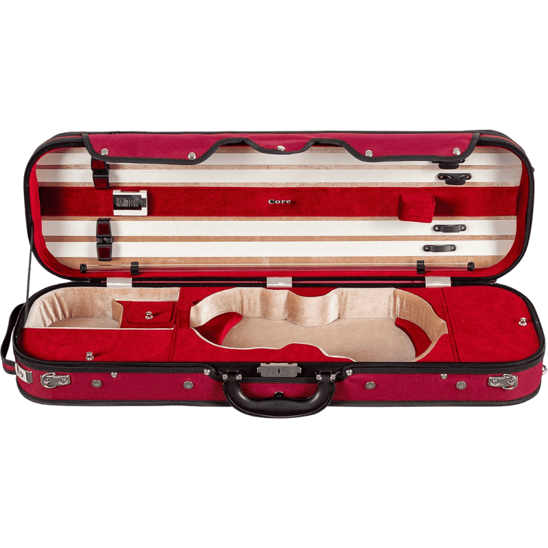 Howard Core CC535 Two-Tone Wood Shell Violin Case