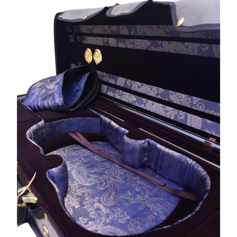 Silk-Lined Deluxe Lightweight Violin Case