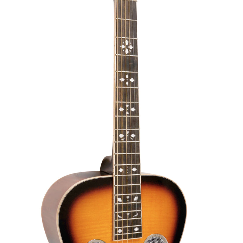 Gold Tone PBR-D: Paul Beard Signature-Series Roundneck Resonator Guitar Deluxe with Case