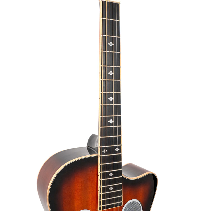 Gold Tone PBR-CA: Paul Beard Signature-Series Roundneck Resonator Guitar with Cutaway and Case