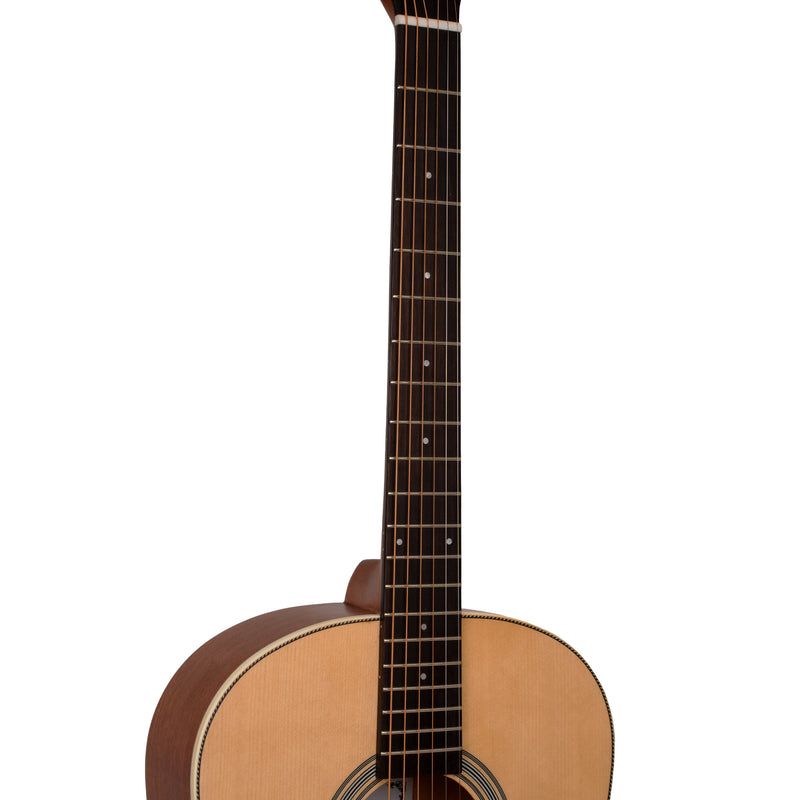 Gold Tone The Bell: Acoustic-Electric All Solid Wood Guitar with Bag - Satin Natural