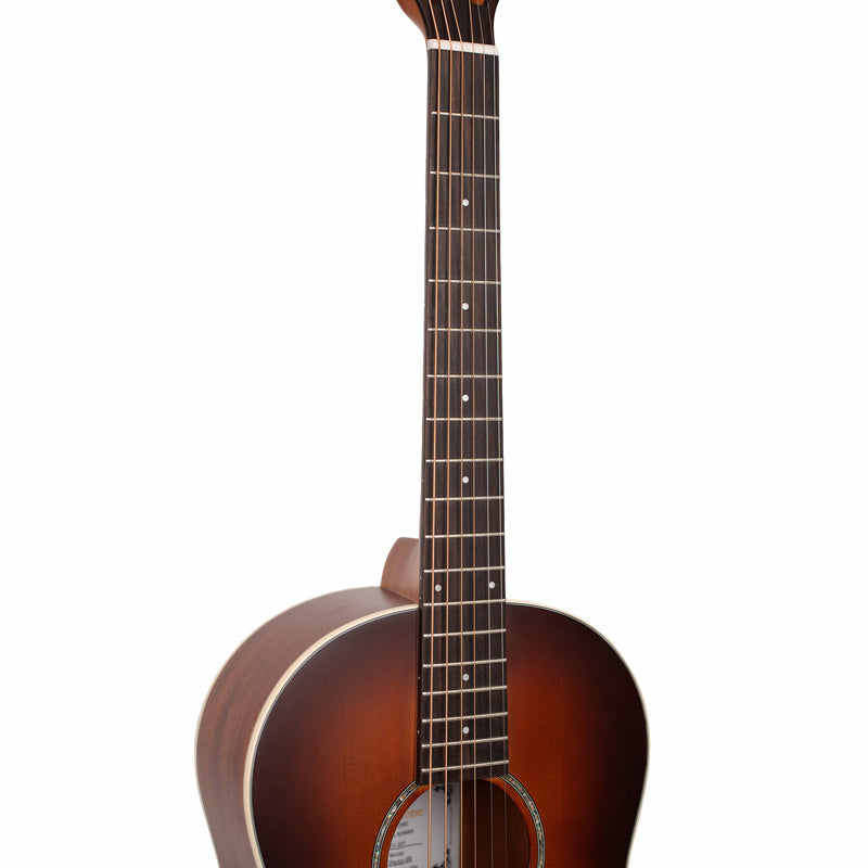 Gold Tone  The Parlor: Acoustic-Electric All Solid Wood Guitar with Bag - Satin Burst