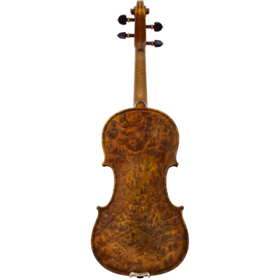 Maple Leaf Strings Burled Maple  Intermediate Violin with Case