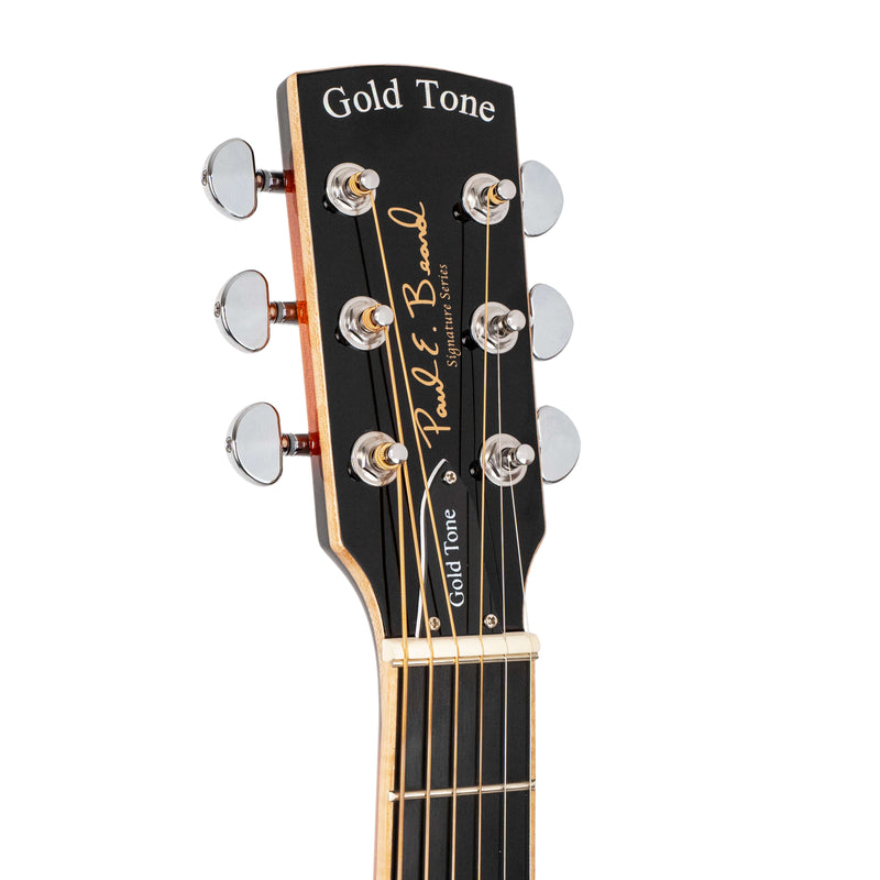 Gold Tone PBR-CA: Paul Beard Signature-Series Roundneck Resonator Guitar with Cutaway and Case