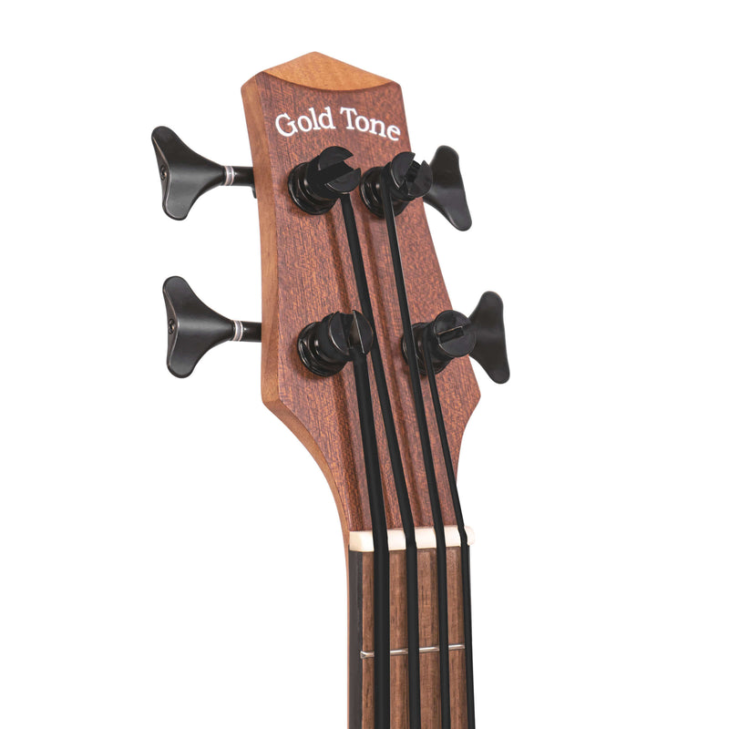 Gold Tone M-Bass 23-Inch Scale Acoustic-Electric MicroBass with Gig Bag